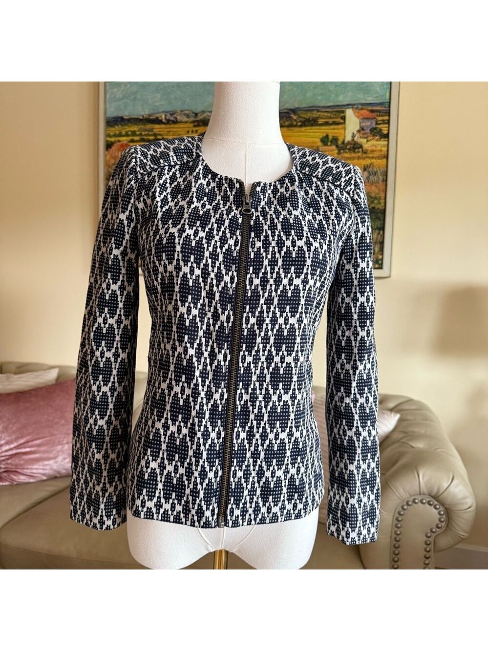 J. Crew Patterned Jacket - Picture 1 of 10